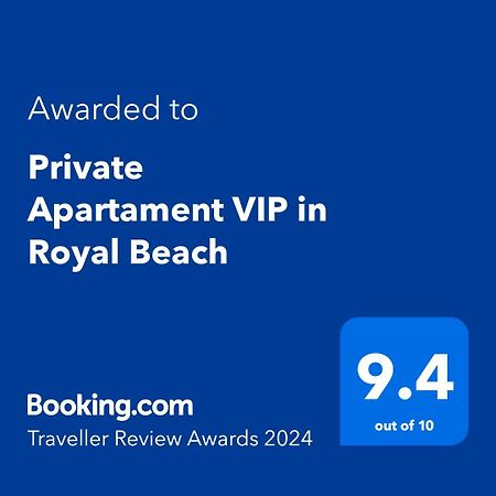 Private Apartament Vip In Royal Beach Слънчев бряг Екстериор снимка